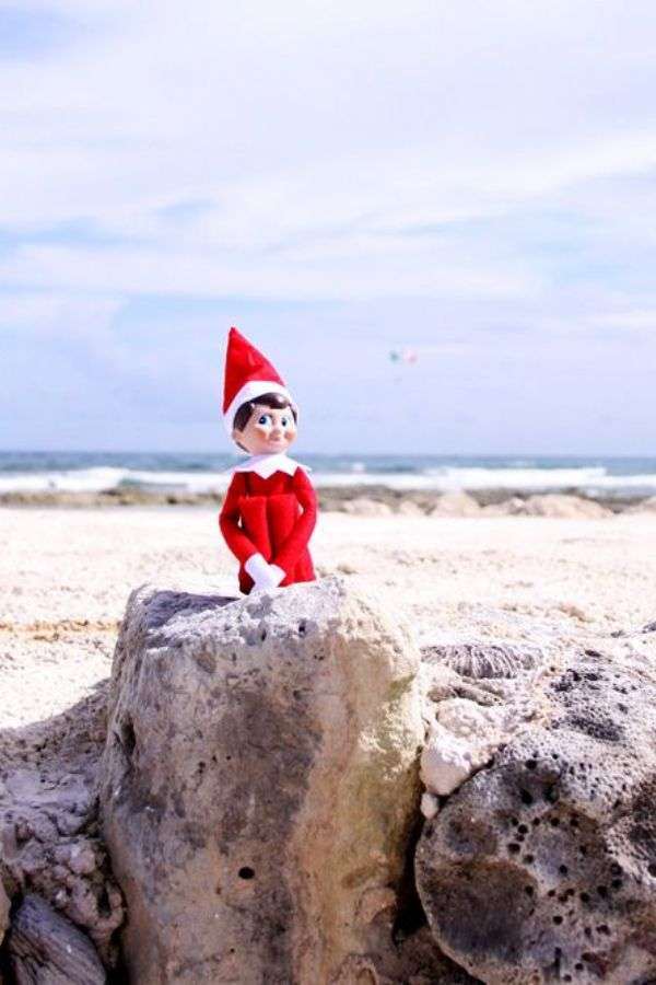 Elf at the Beach