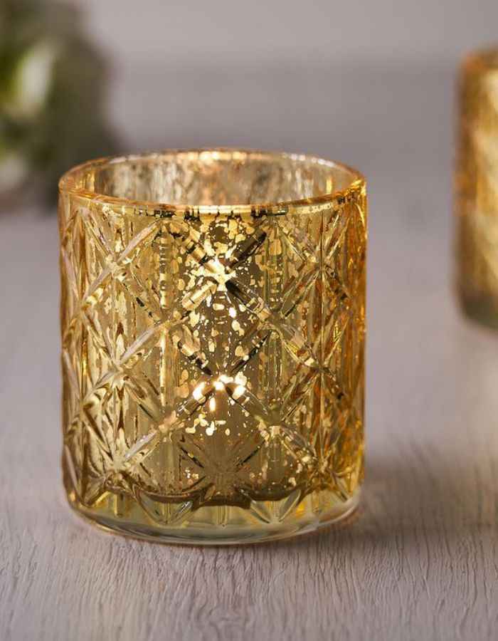 Mercury Glass Votives