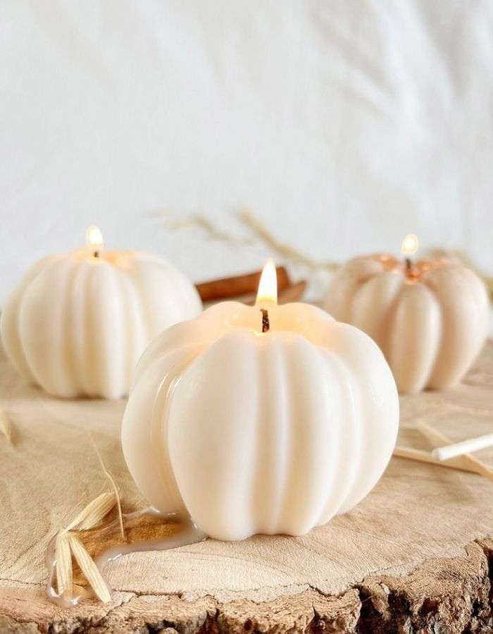 Pumpkin Spice Candles