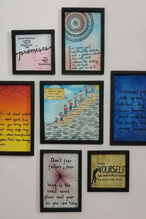 Framed Calligraphy Quotes