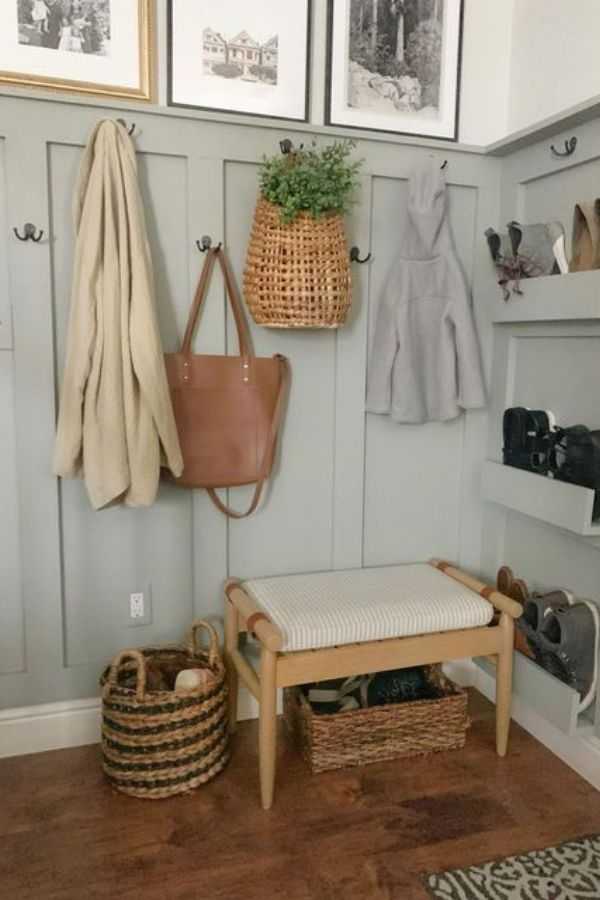 Baskets on Hooks for Extra Storage