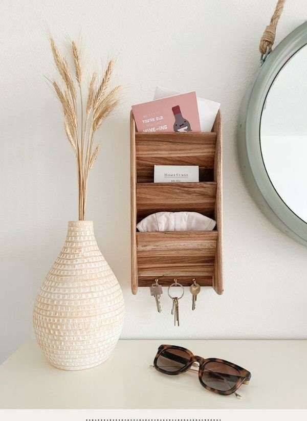 Wall-Mounted Mail Organizer