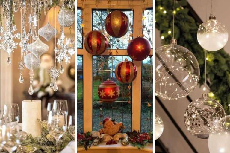 31 Stunning Christmas Bauble Ideas for Hanging from Your Ceiling