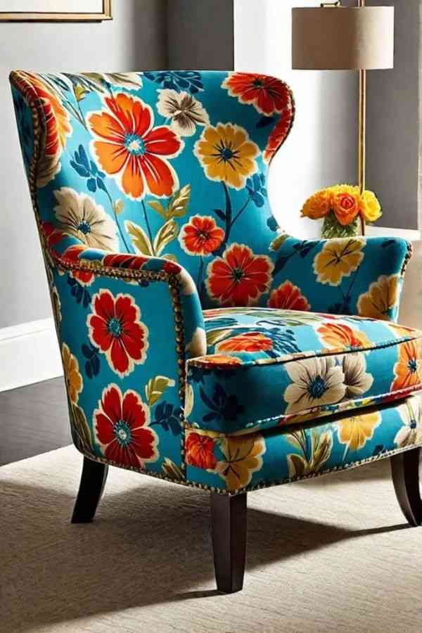 Accent Chair in Bright Color