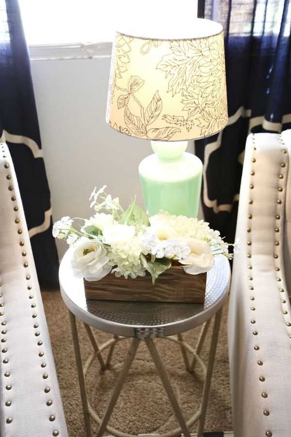 Botanical Side Table Setup