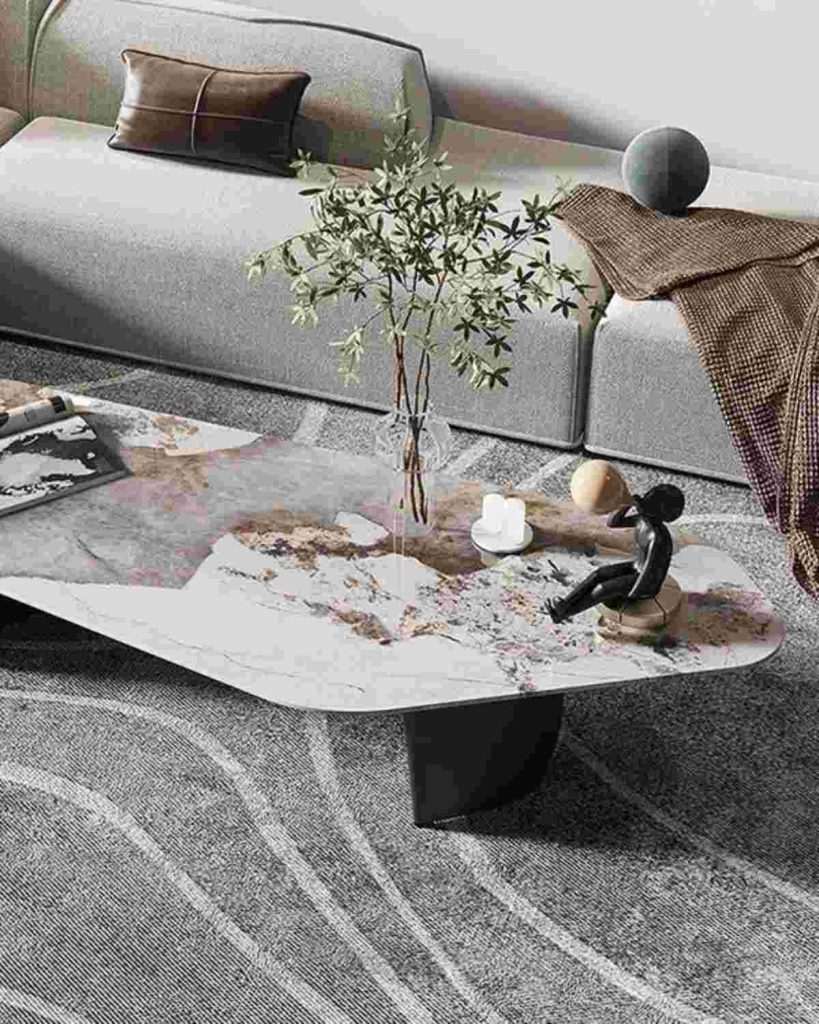 Concrete Modernist Table