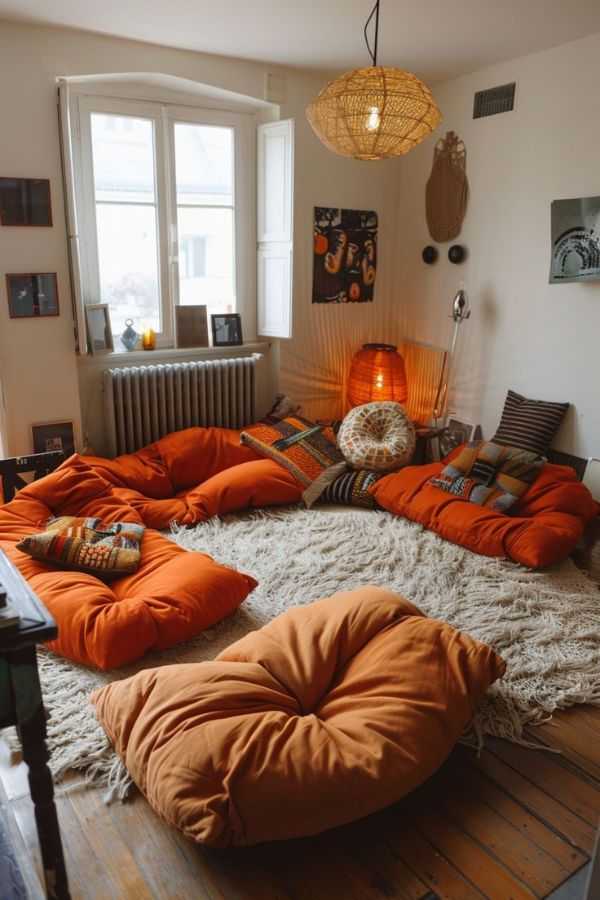 Cozy Floor Pillows