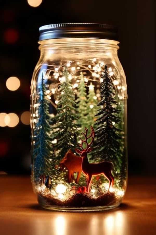 Fairy Light Mason Jars