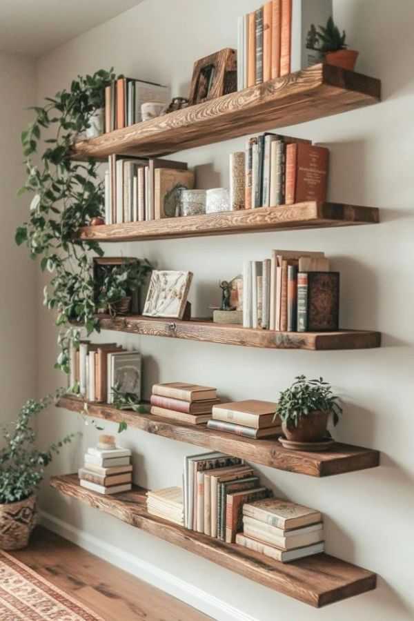 Floating Shelves for Decor and Storage