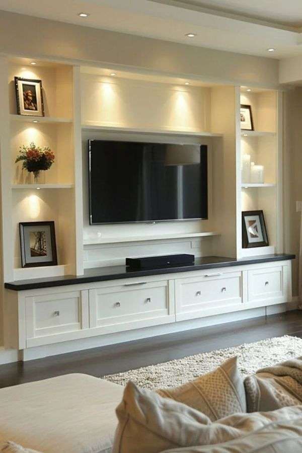 Go Small with the Entertainment Center