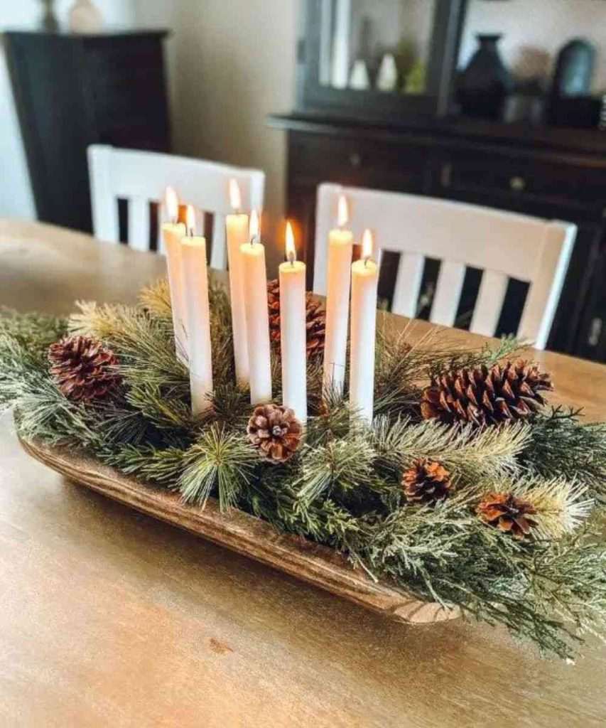 Holiday Themed Books and Candles