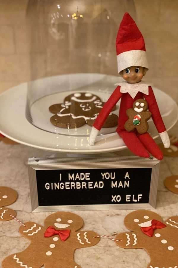 Kissing the Gingerbread Man