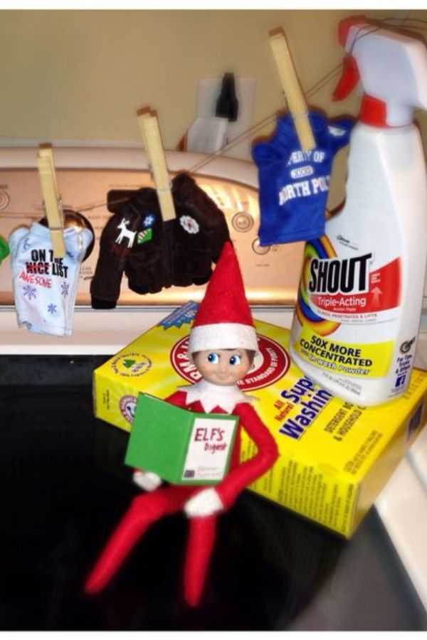 Laundry Line Elf