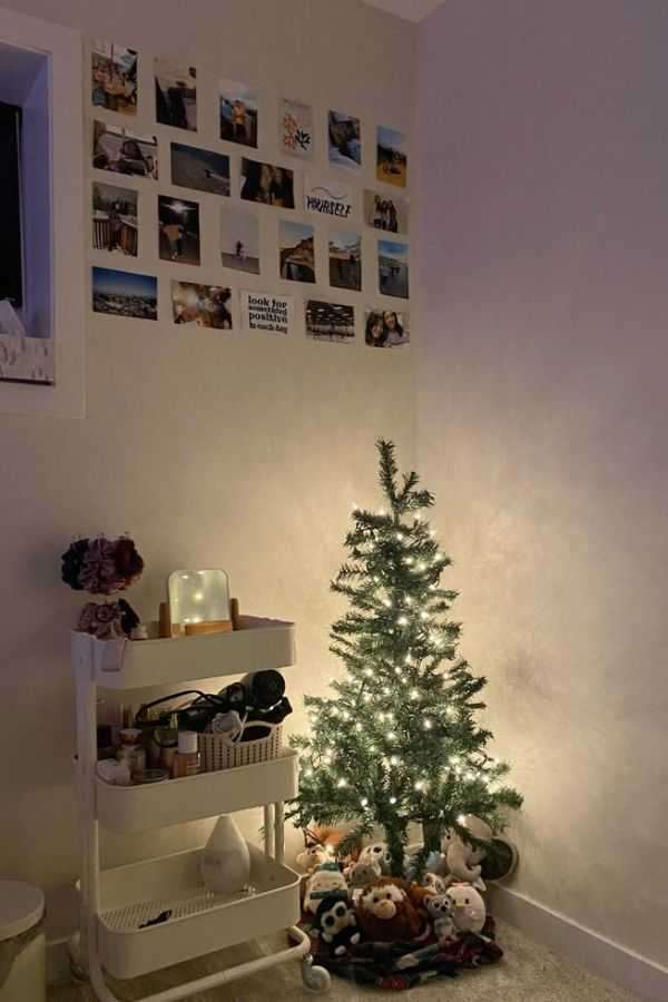 Opt for a Mini Christmas Tree