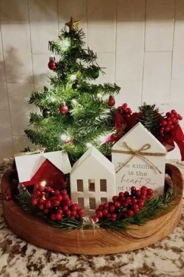 Ornament Bowl Centerpiece