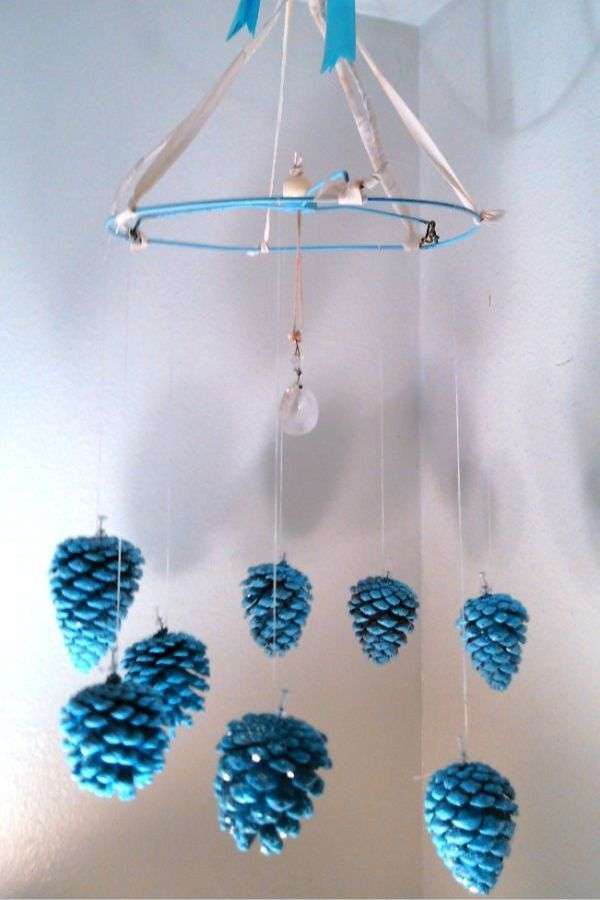 Rustic Charm with Pinecones