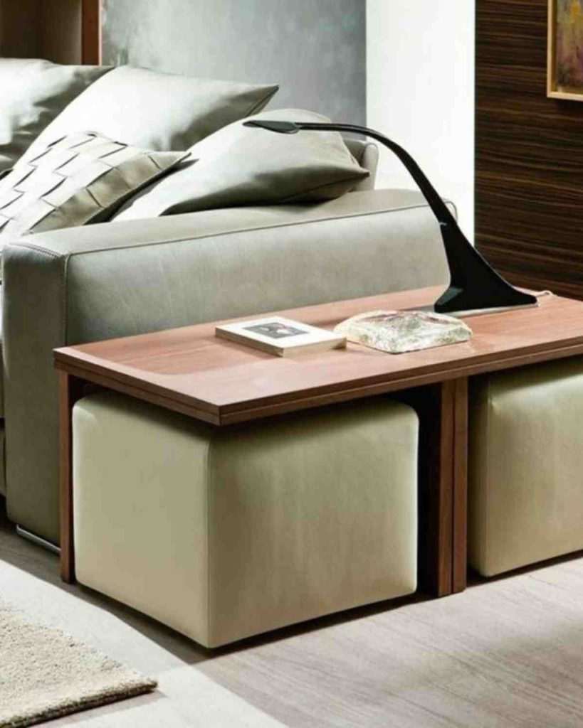 Storage Ottoman Table