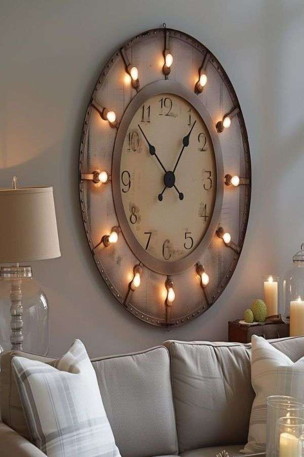 Vintage-Inspired Clock