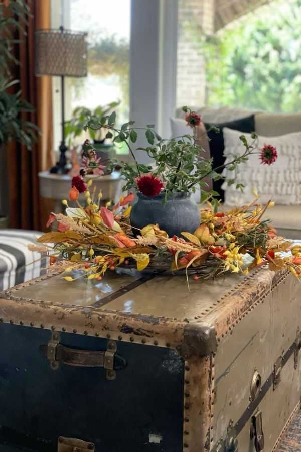 Vintage Trunks as Coffee Tables