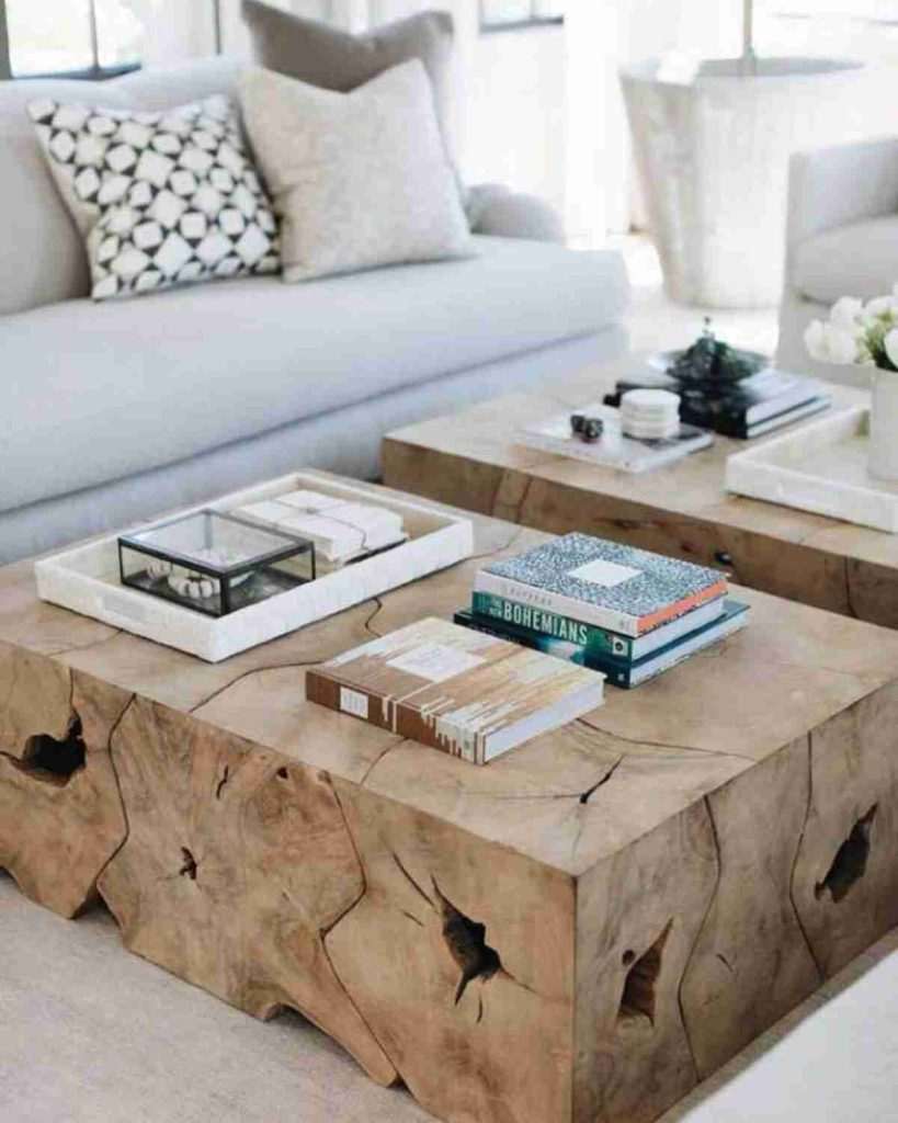 Weathered Wood Coffee Table