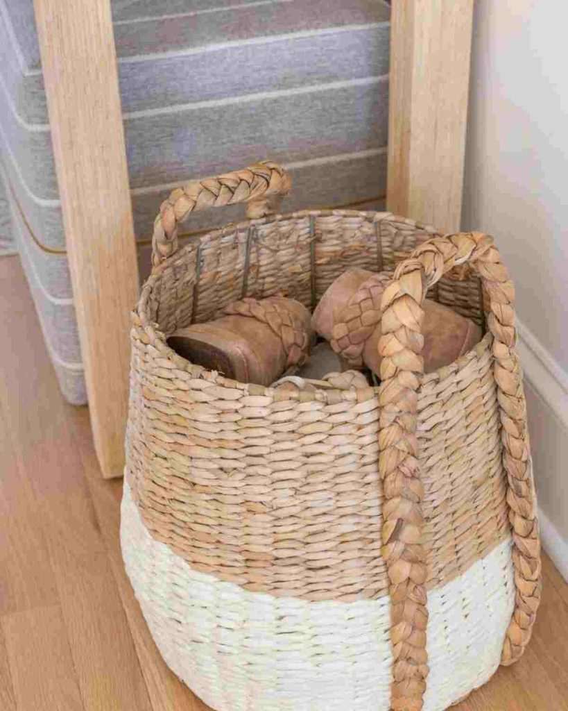 Woven Seagrass Baskets for Storage