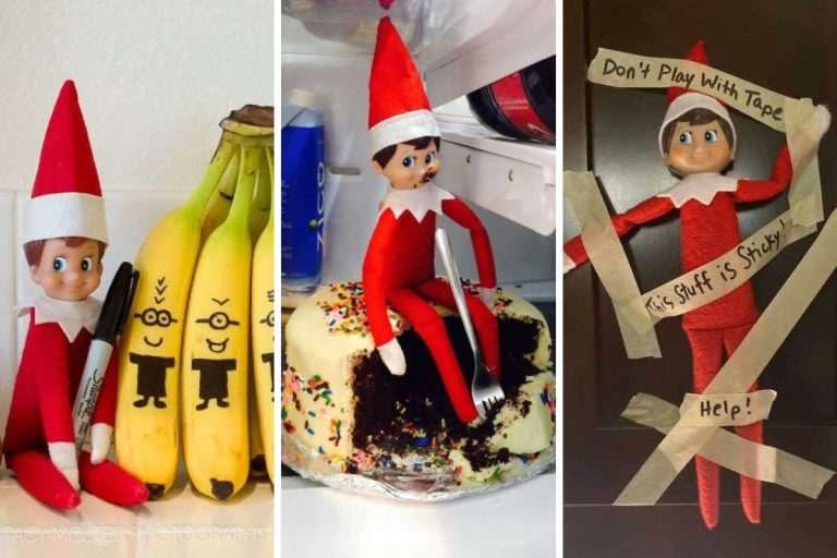 29 Funny Elf on the Shelf Ideas to Make Your Holidays Hilarious