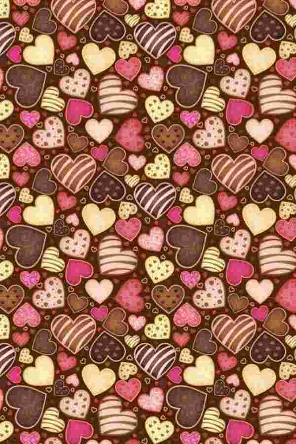 Chocolate and Candy Hearts