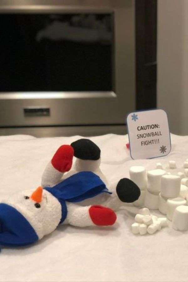 Marshmallow Snowman