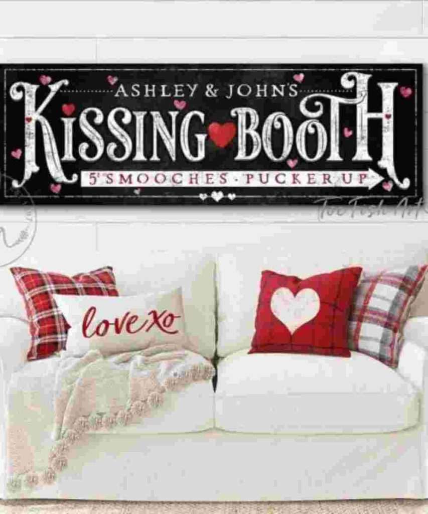 Personalized Valentine’s Decor