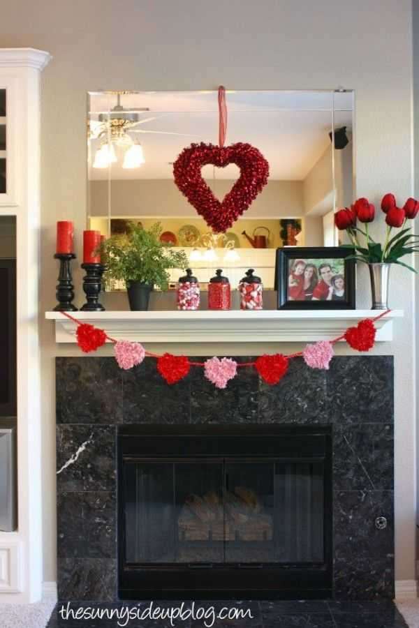 Recycled Heart Garlands