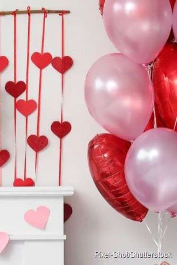 Red and Pink Balloons