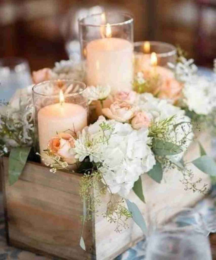 Romantic Table Centerpieces