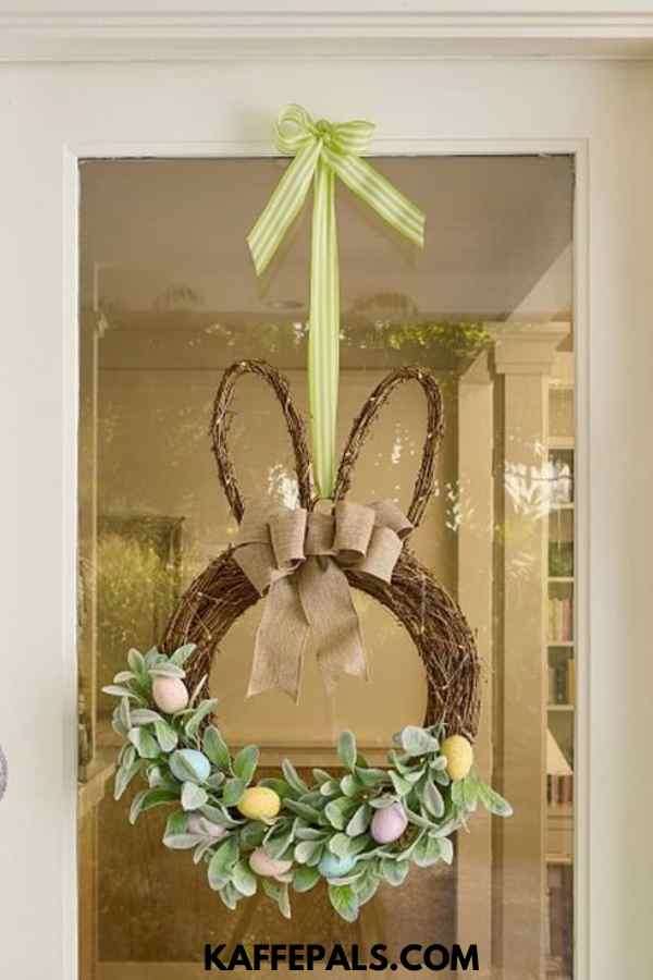 Easter - Bunny - Ears - Wreath - For - Your - Front - Door