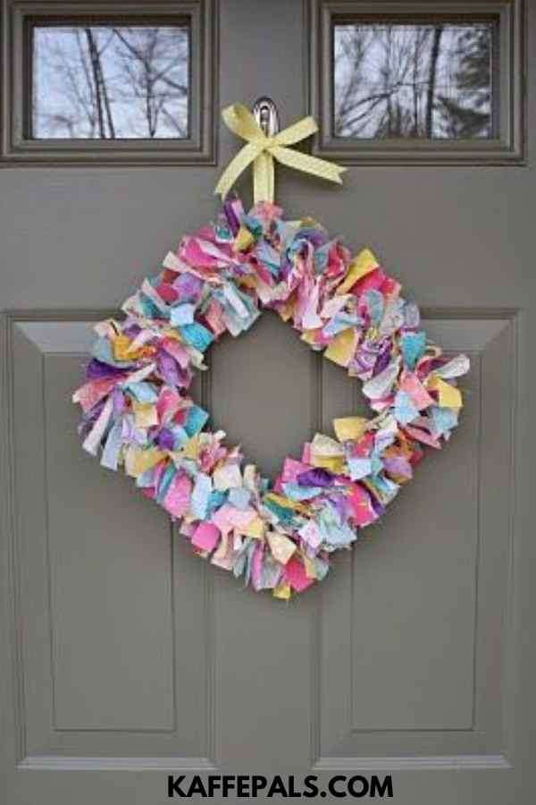 Rag - Ribbon - Wreath - For - Your - Front - Door