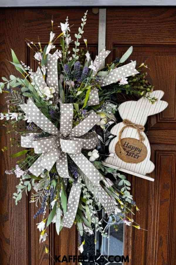 Wooden - Easter - Wreath - For - Your - Front - Door